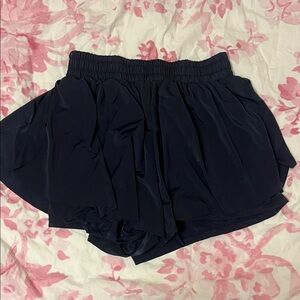 Women's Navy Blue Shorts